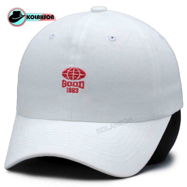 کلاه بزرگسال اسپرت بیسبالی طرح Good 1983 رنگ سفید کد KBEBTG1RS001