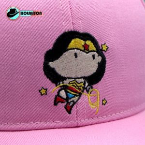 نماد کلاه کودک بیسبالی طرح Wonder Woman